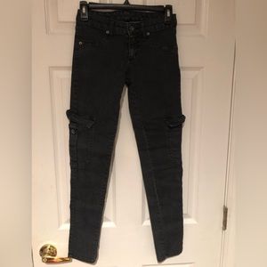 CARMAR High rise black skinny jeans. Size 25 (0).